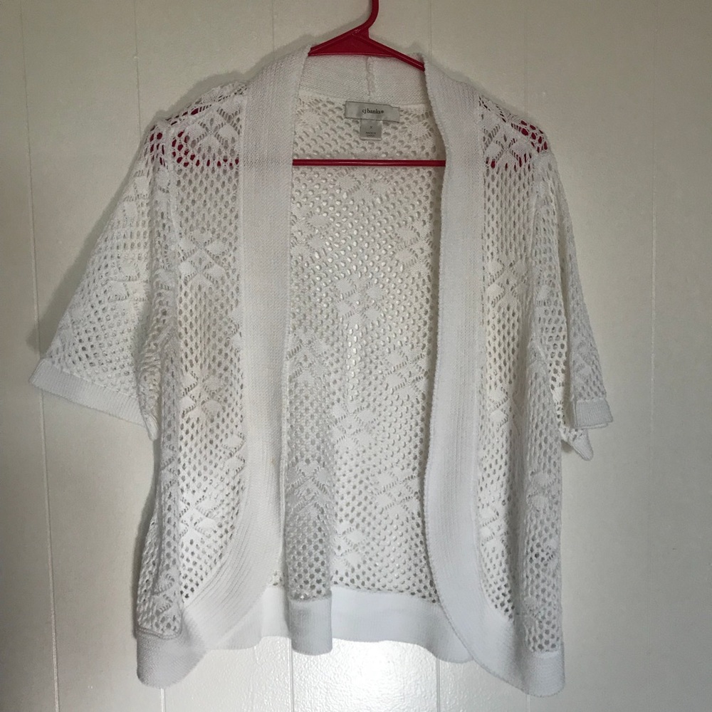 CJ BANKS I Short Sleeve Cardigan